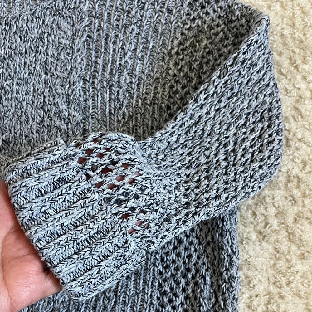 Madewell Marled Knit Plaza Crewneck Pullover Sweater - Picture 7 of 10